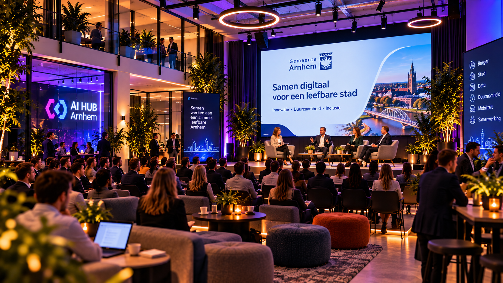 City talks with Gemeente Arnhem